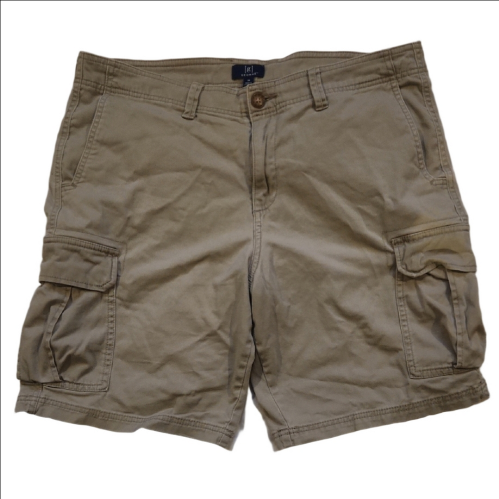 George Men's Cargo Shorts - Light Tan